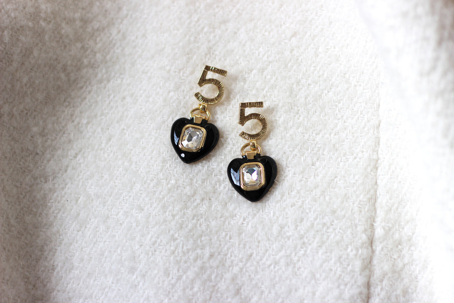 The Number 5 Earrings